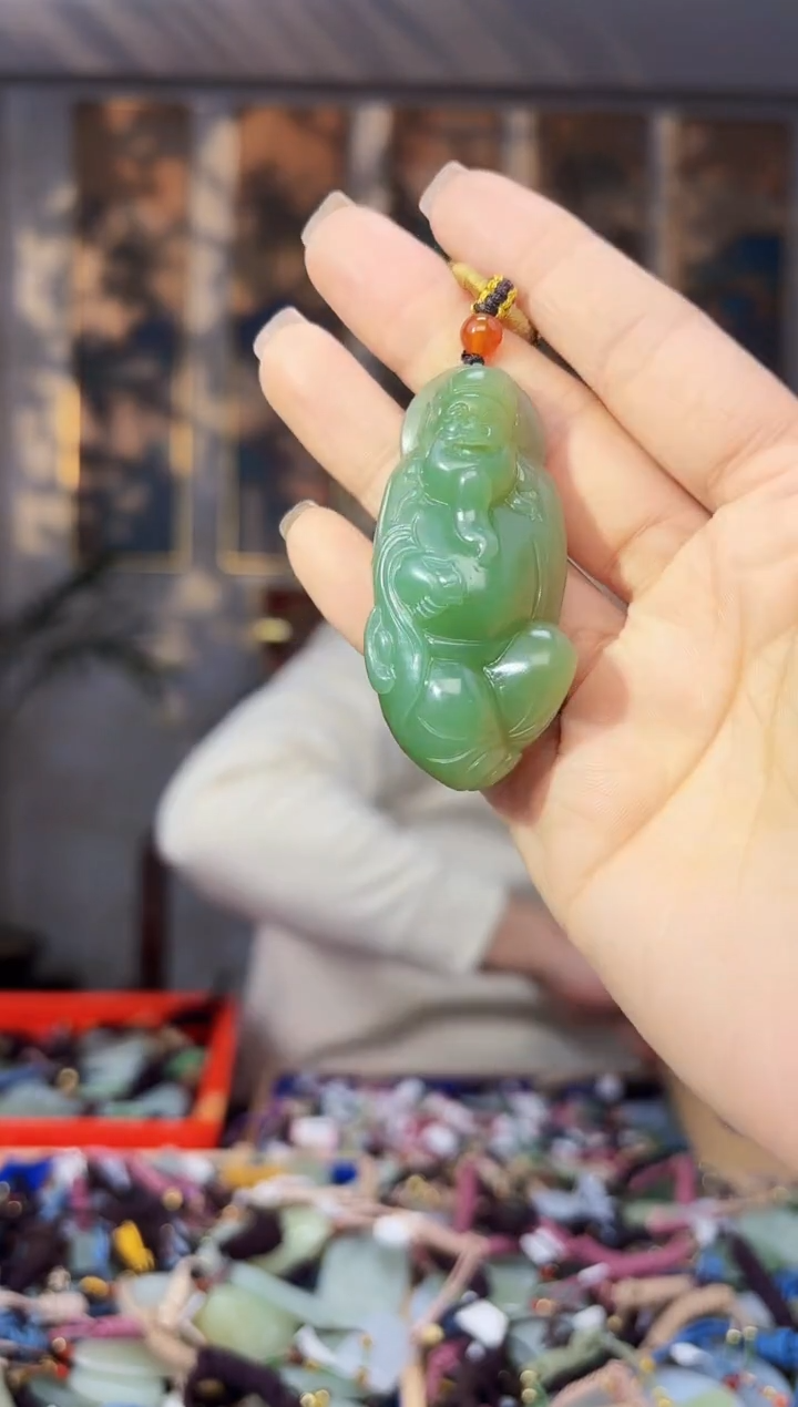 【闪购商品】和田玉挂件未镶嵌拍一发一