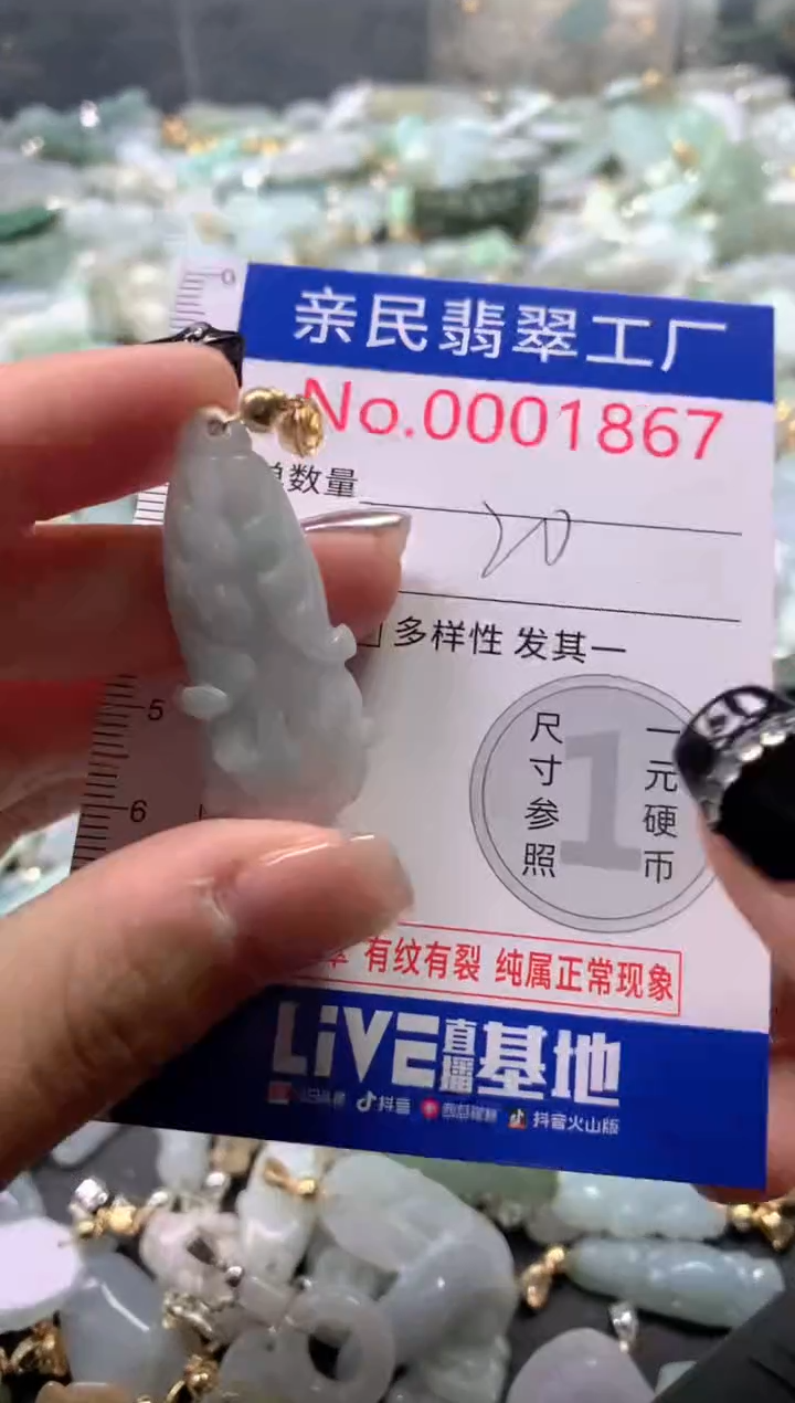 【闪购商品】翡翠吊坠(不含链)未镶嵌1867