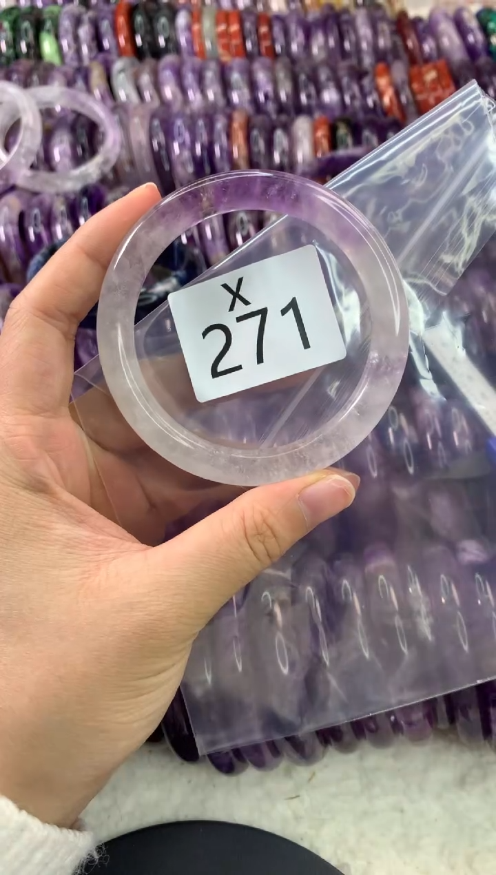 【闪购商品】水晶水晶手镯X未镶嵌271-59