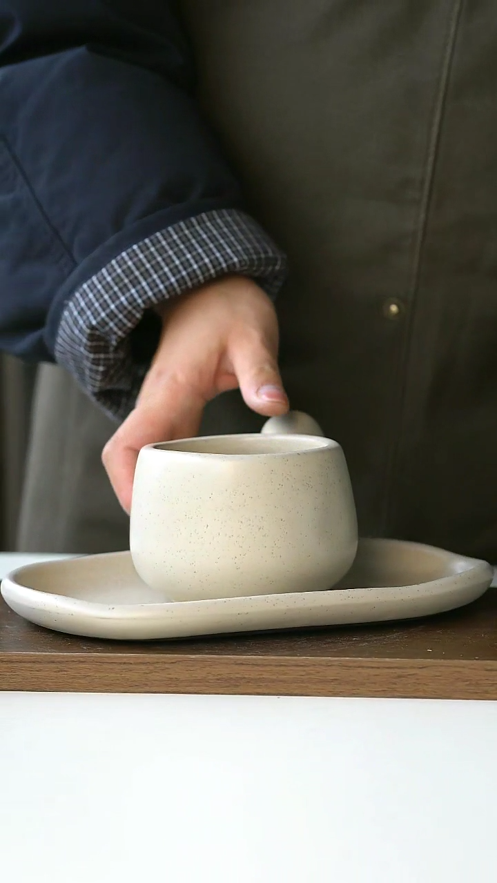 【闪购商品】陶瓷大耳朵2件套@4-2@