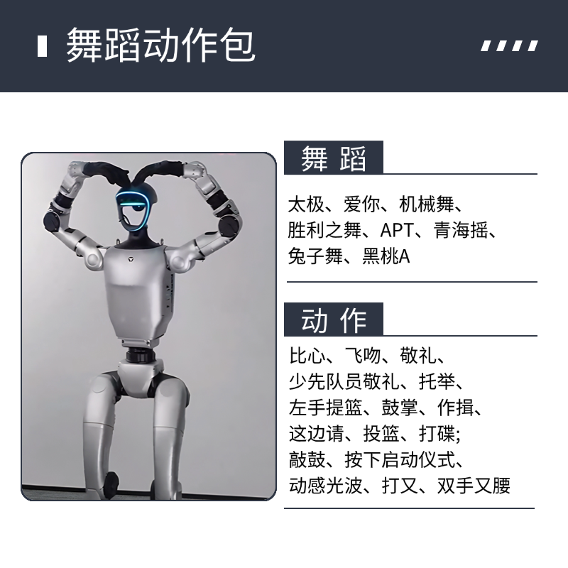  宇树G1机器人动作包特惠组合
