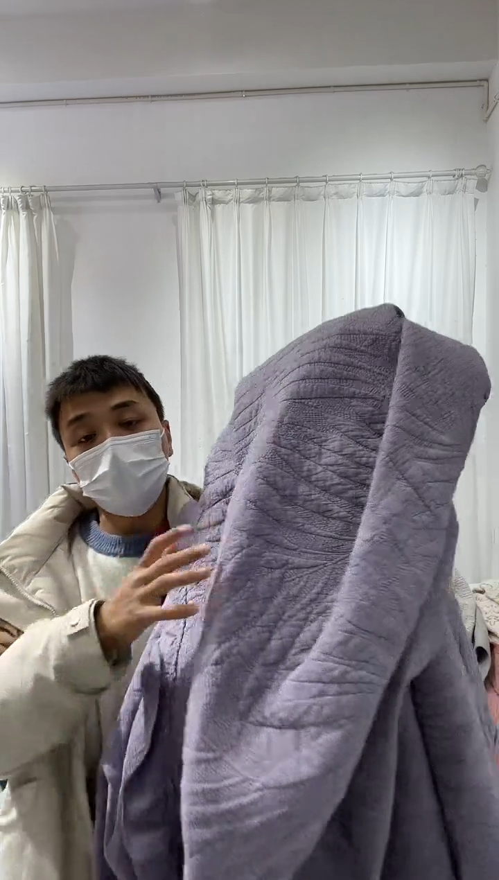 棉230*250纯棉床盖127号微瑕