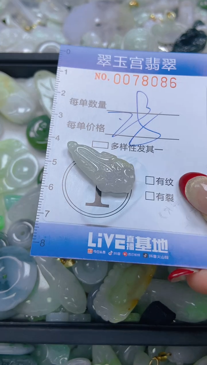 【闪购商品】翡翠颈饰未镶嵌闪购0078086