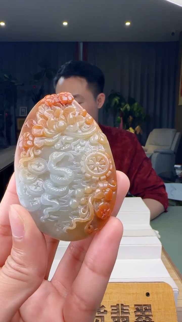 【闪购商品】翡翠未镶嵌颈饰XM@@960Q7J03521