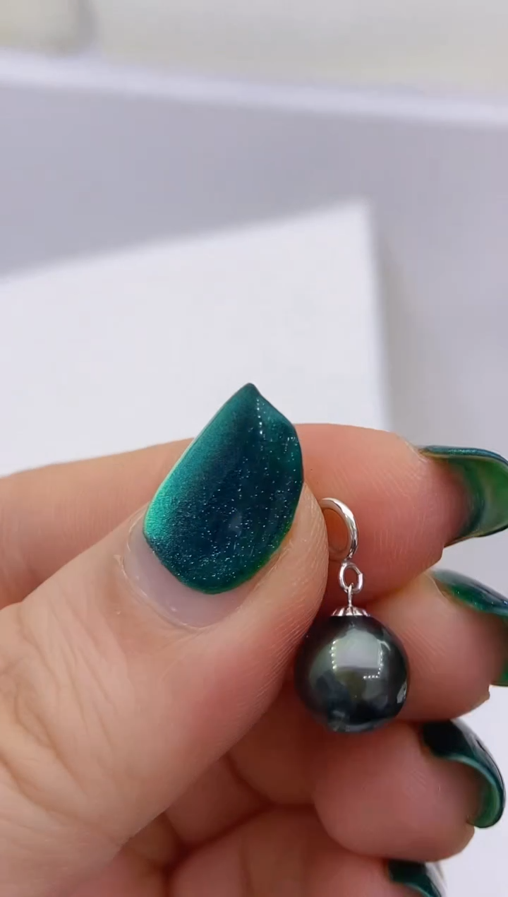 【闪购商品】海水珍珠吊坠18K金镶嵌161