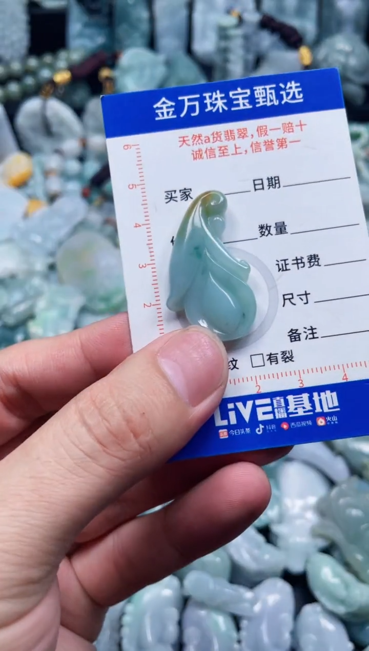 翡翠未镶嵌颈饰天然翡翠a货