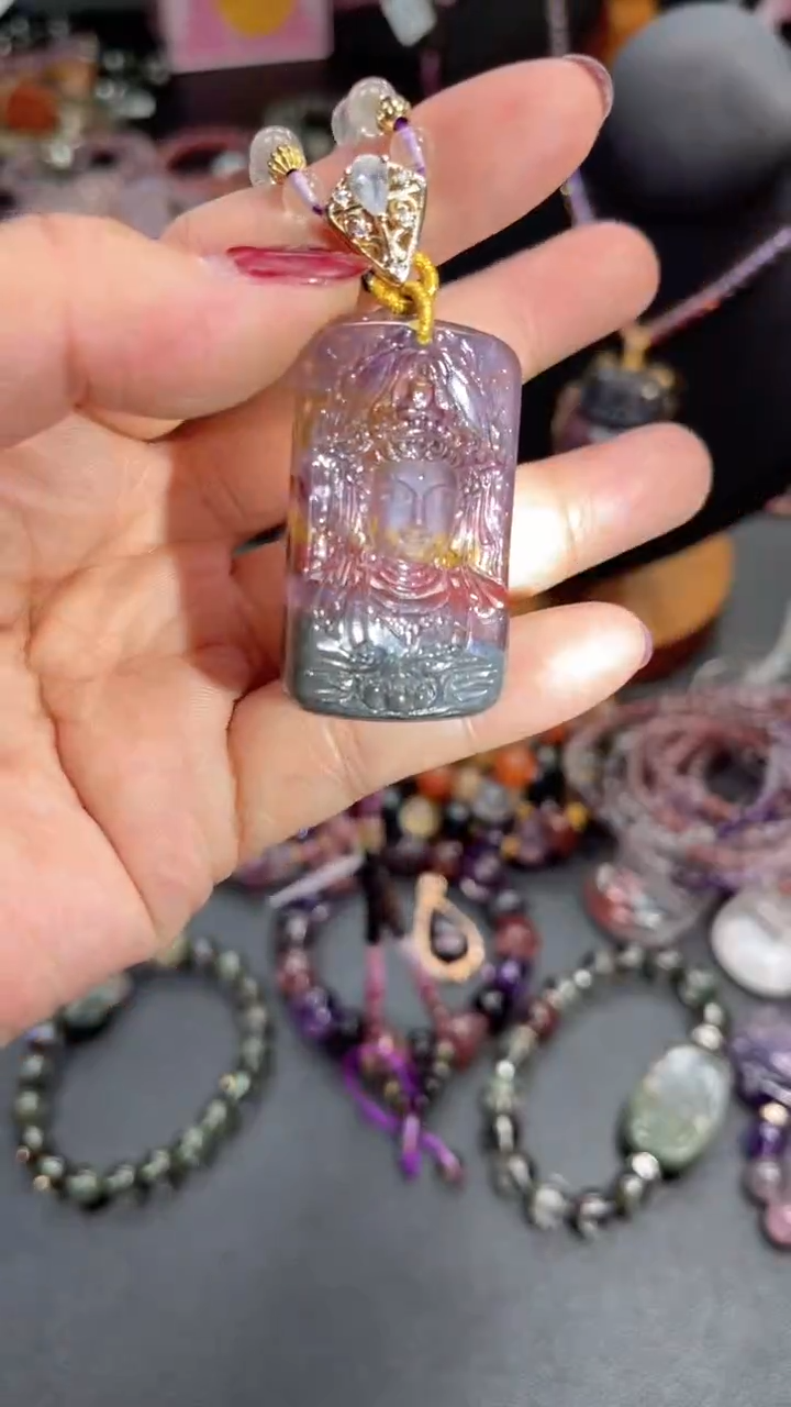 【闪购商品】水晶吊坠(赠链)未镶嵌【百晶灵儿】天然水晶定制款