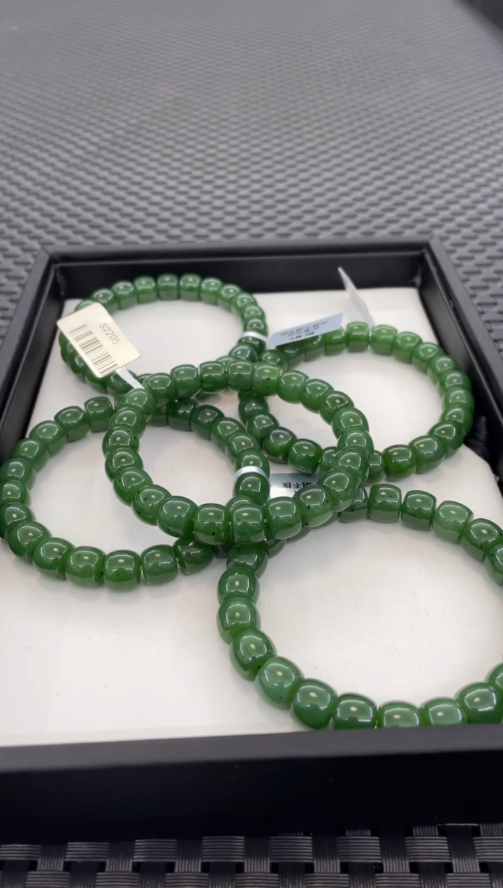 未镶嵌手链和田玉微矿点（多样性发一件）S2205