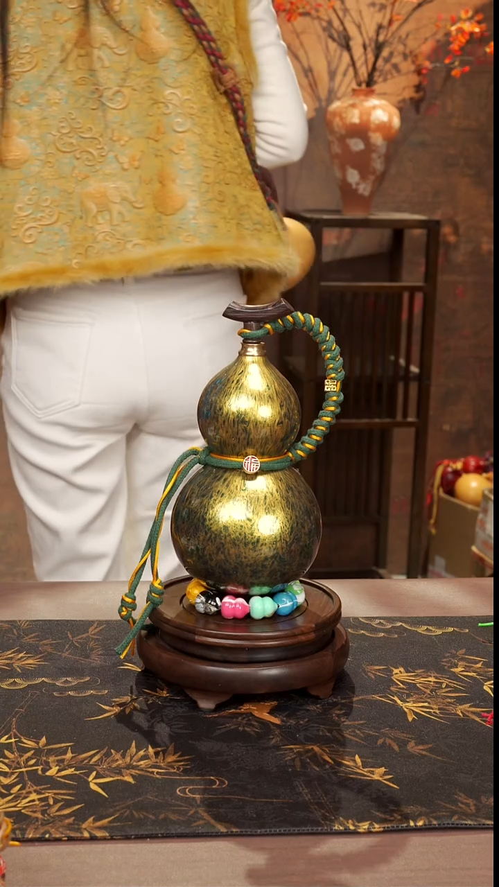 658 --高端工艺大漆酒葫芦--188