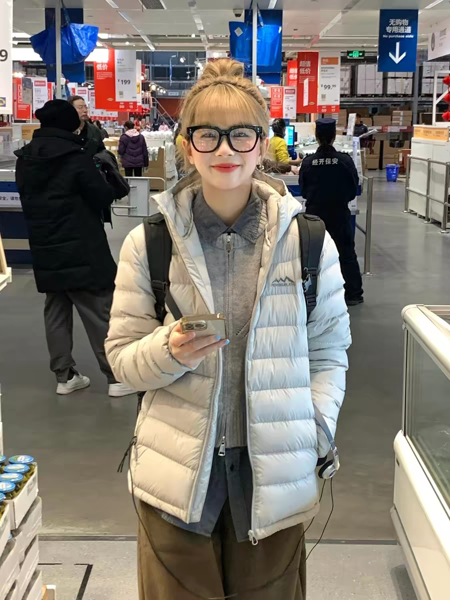 新款百搭排骨棉服女百搭刺绣简约休闲韩系显瘦保暖超好看情侣外套