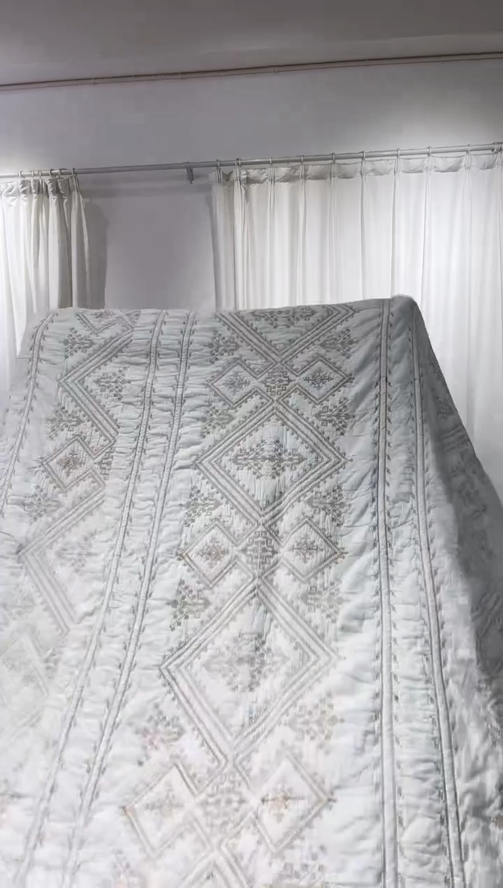 棉250*270纯棉床盖71号微瑕