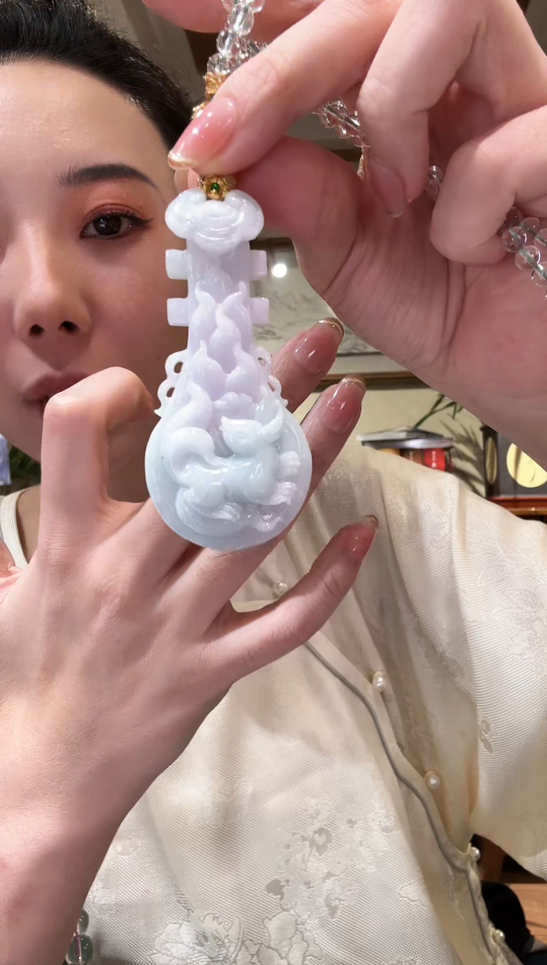 【闪购商品】翡翠颈饰未镶嵌国风