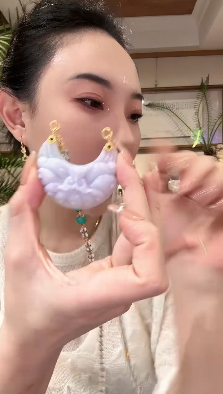 【闪购商品】翡翠颈饰未镶嵌国风