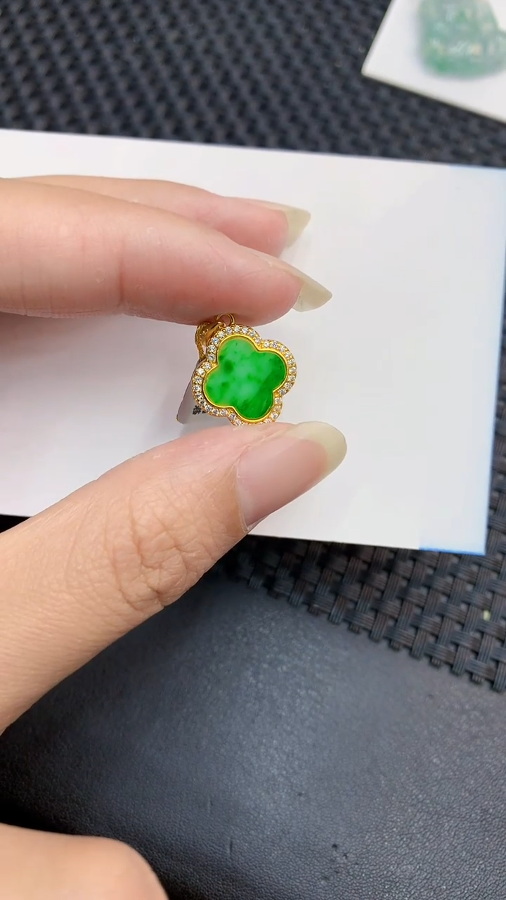 【闪购商品】翡翠颈饰银S925镶嵌            8