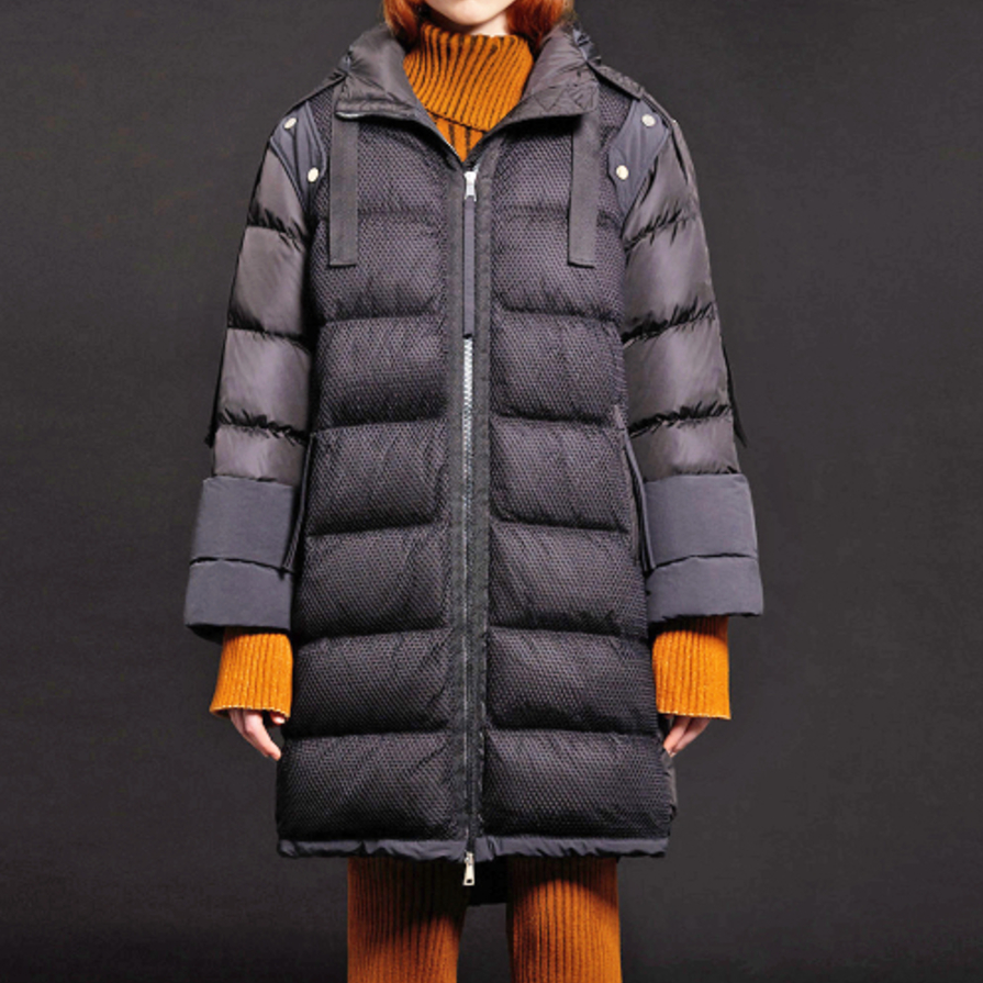 未使用 MONCLER 网格羽绒服 黑色/3