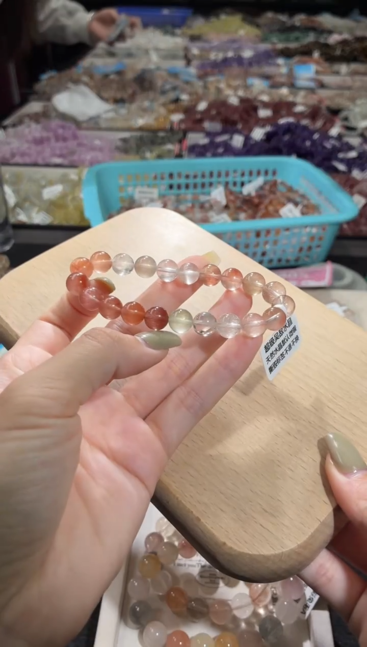 未镶嵌手链水晶378号 多样性发一Y  9+