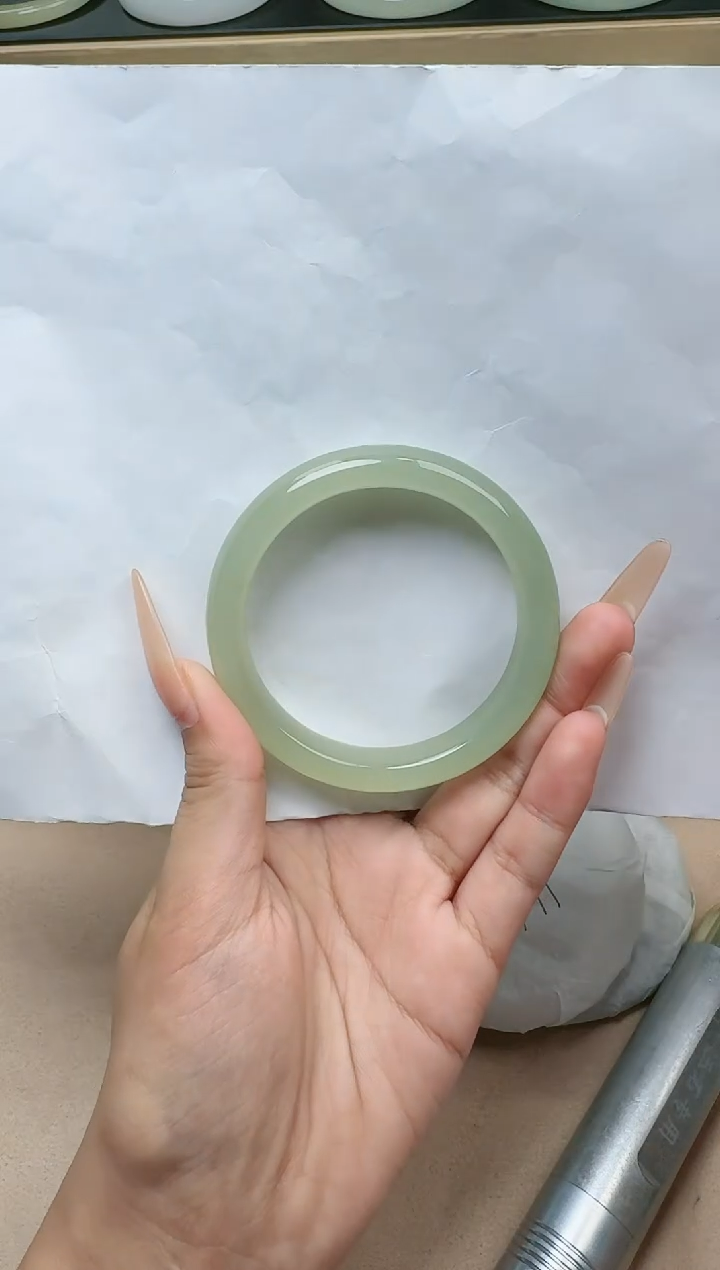 【闪购商品】和田玉手镯未镶嵌54/55圈口YY