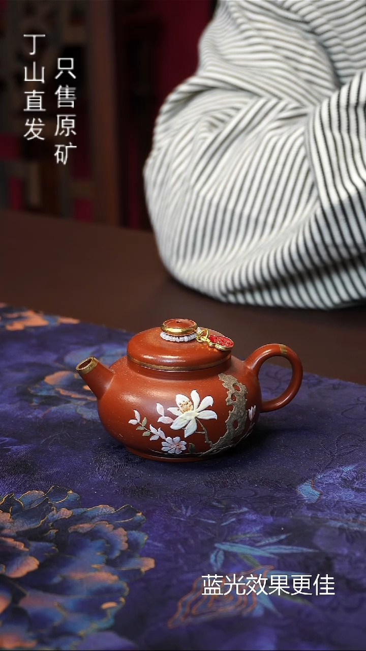 茶壶紫砂宜兴紫砂壶紫砂原矿特价浮力 天漏