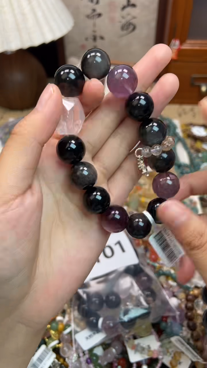 手饰黑曜岩未镶嵌101