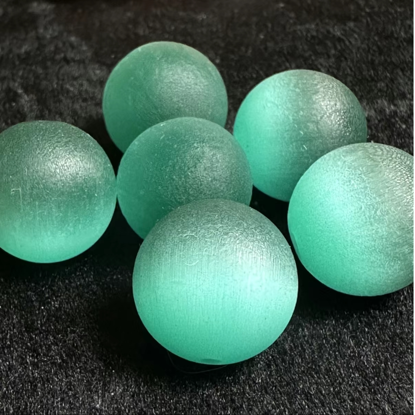 古法工艺多色纯手工烧制磨砂猫眼琉璃20mm大颗单珠DIY手串搭配