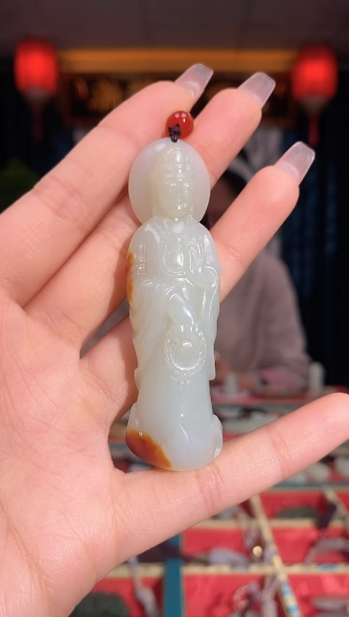 【闪购商品】和田玉颈饰未镶嵌观音