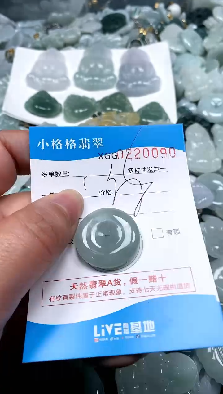 【闪购商品】翡翠颈饰未镶嵌闪购商品0220090