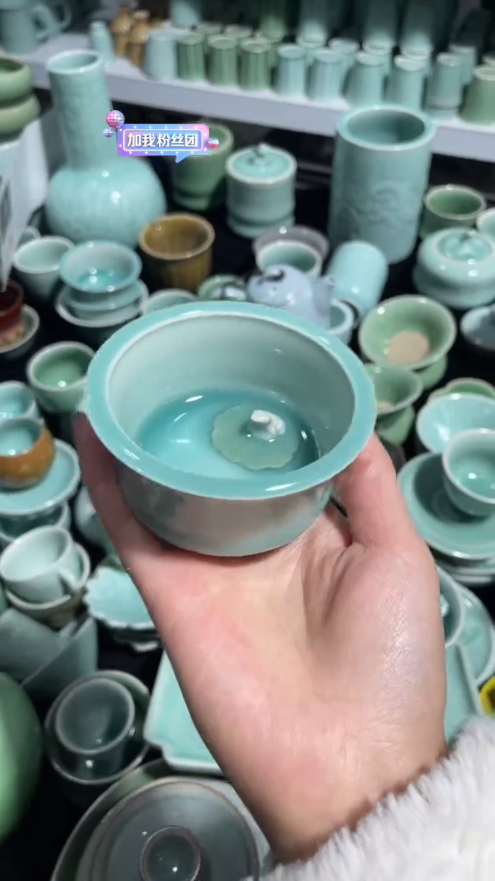 【闪购商品】纯手工 正品 特价 福利  慧仙青瓷