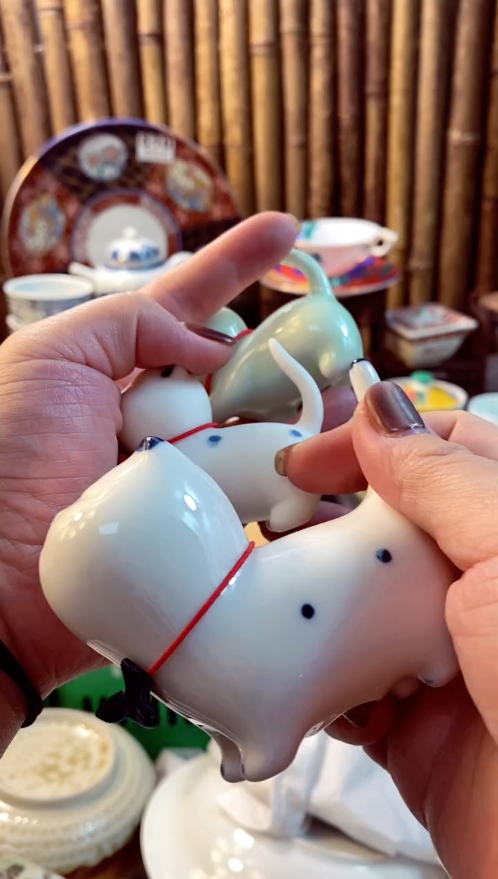 【闪购商品】瓷片开心快乐每一天呀