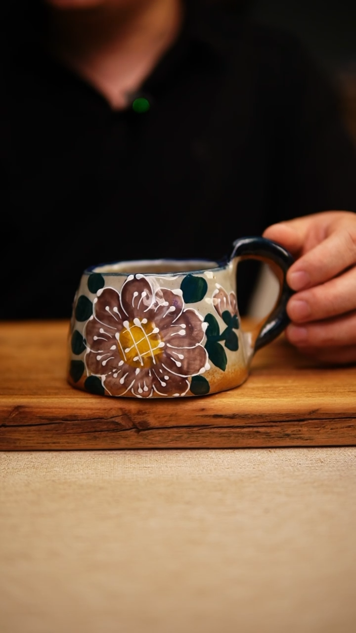 @@陶园瓷舍@@纯手工手绘@高温釉下彩