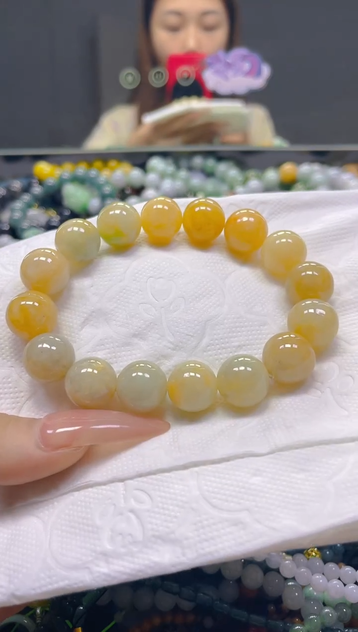 颈饰未镶嵌翡翠13MM