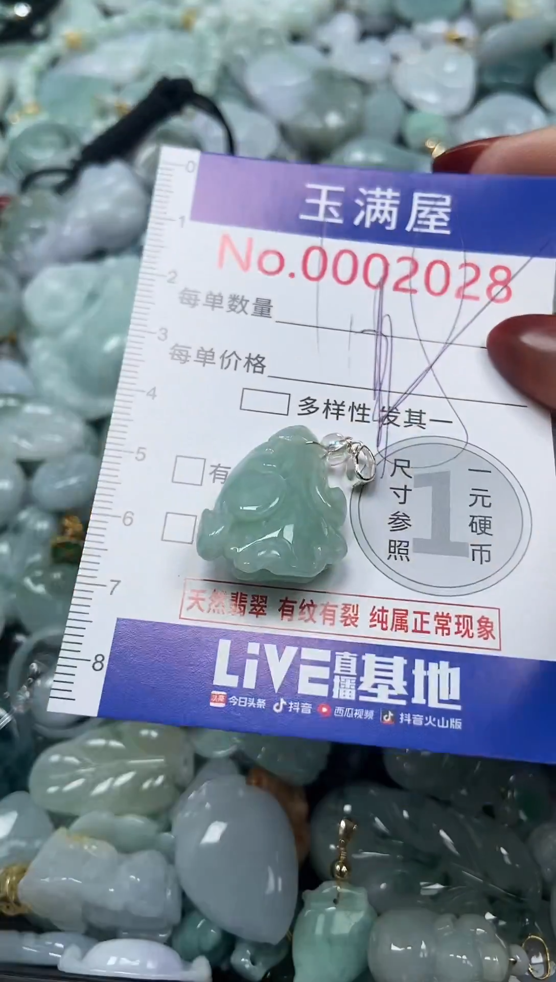 颈饰未镶嵌翡翠2028