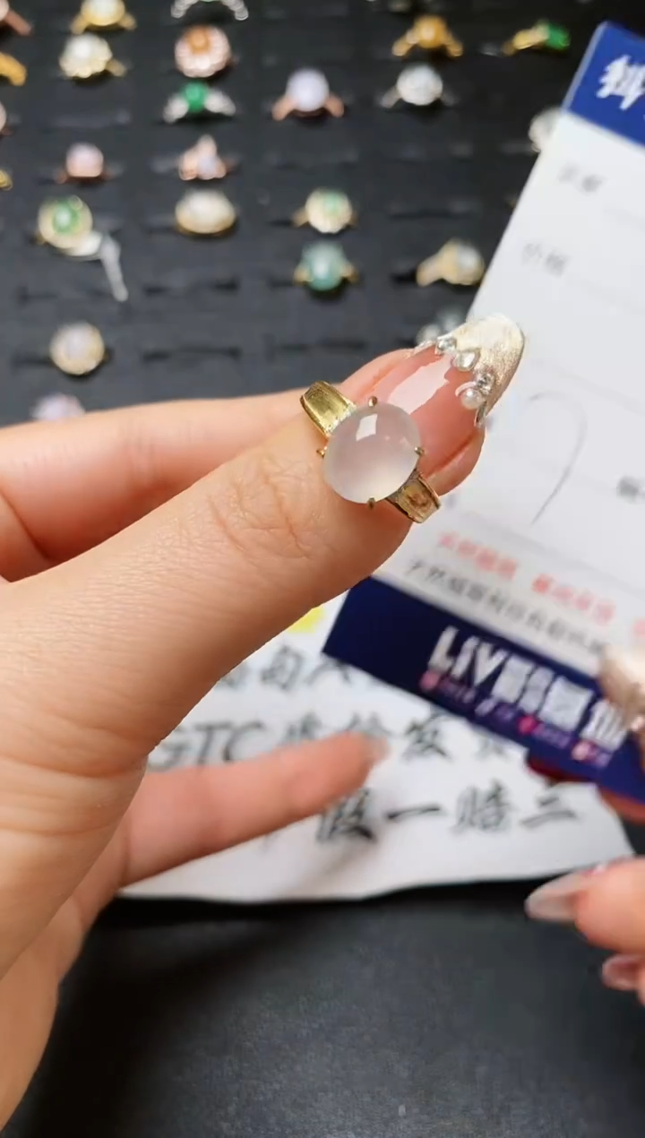 【闪购商品】翡翠戒指银S925镶嵌.............