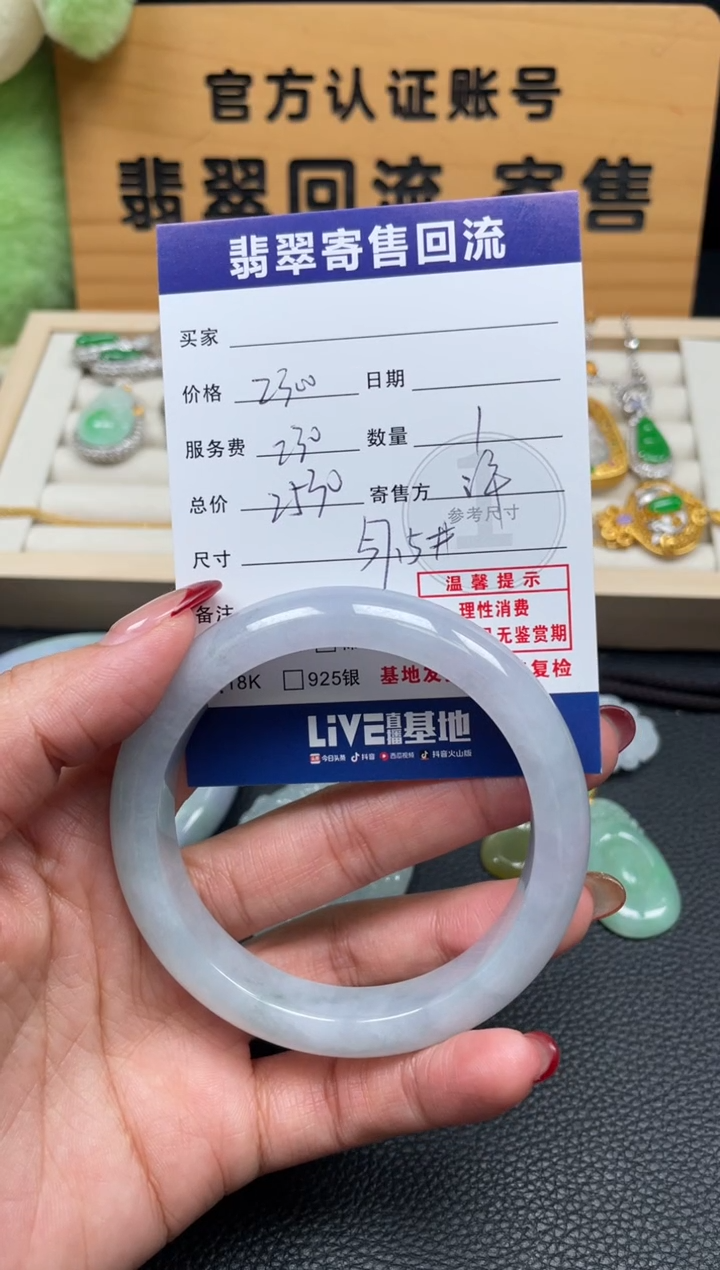 未镶嵌手镯翡翠10152640