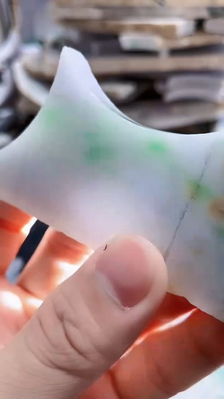 裸石翡翠天然A货翡翠板料