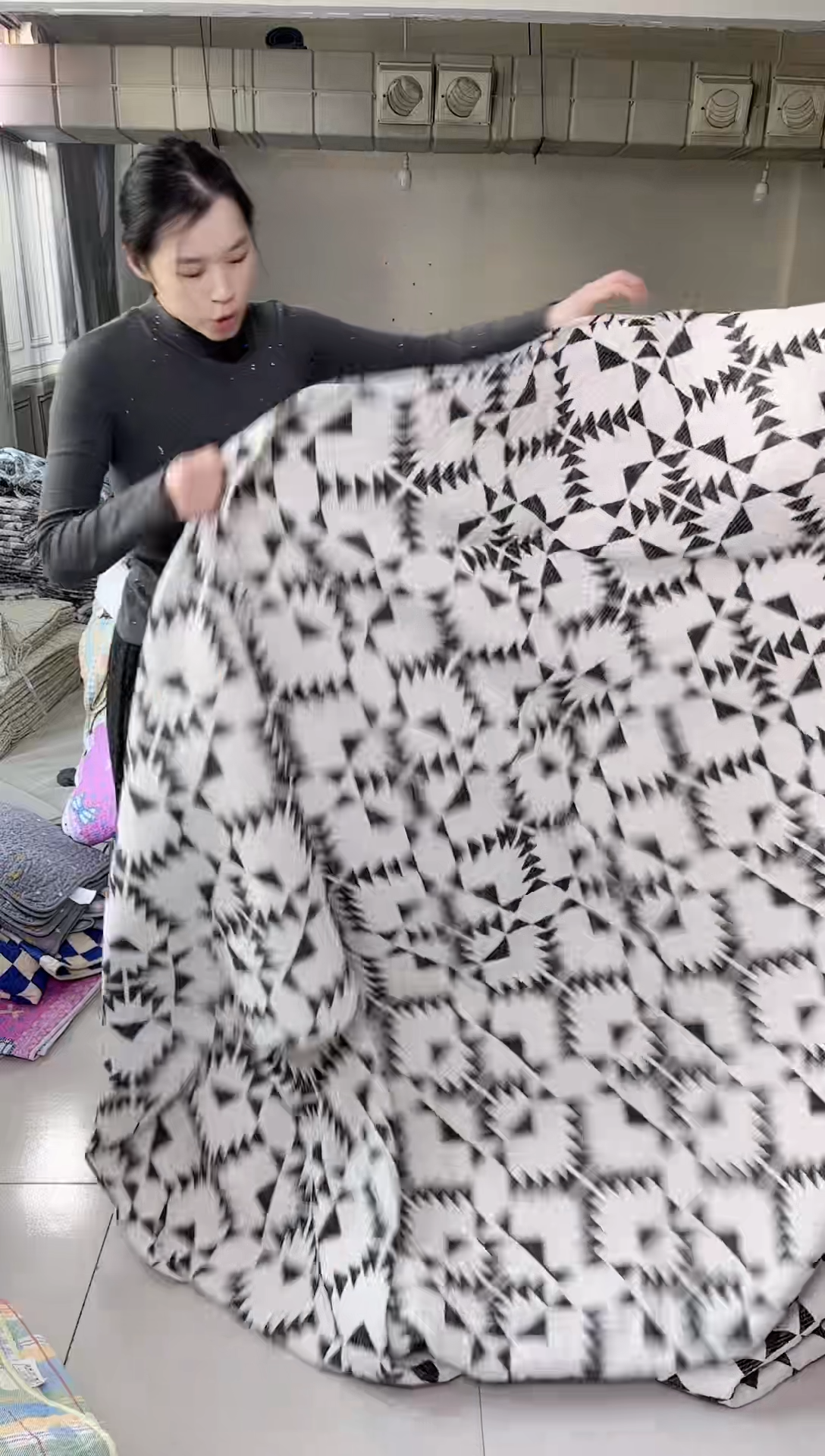 棉200*230三角几何