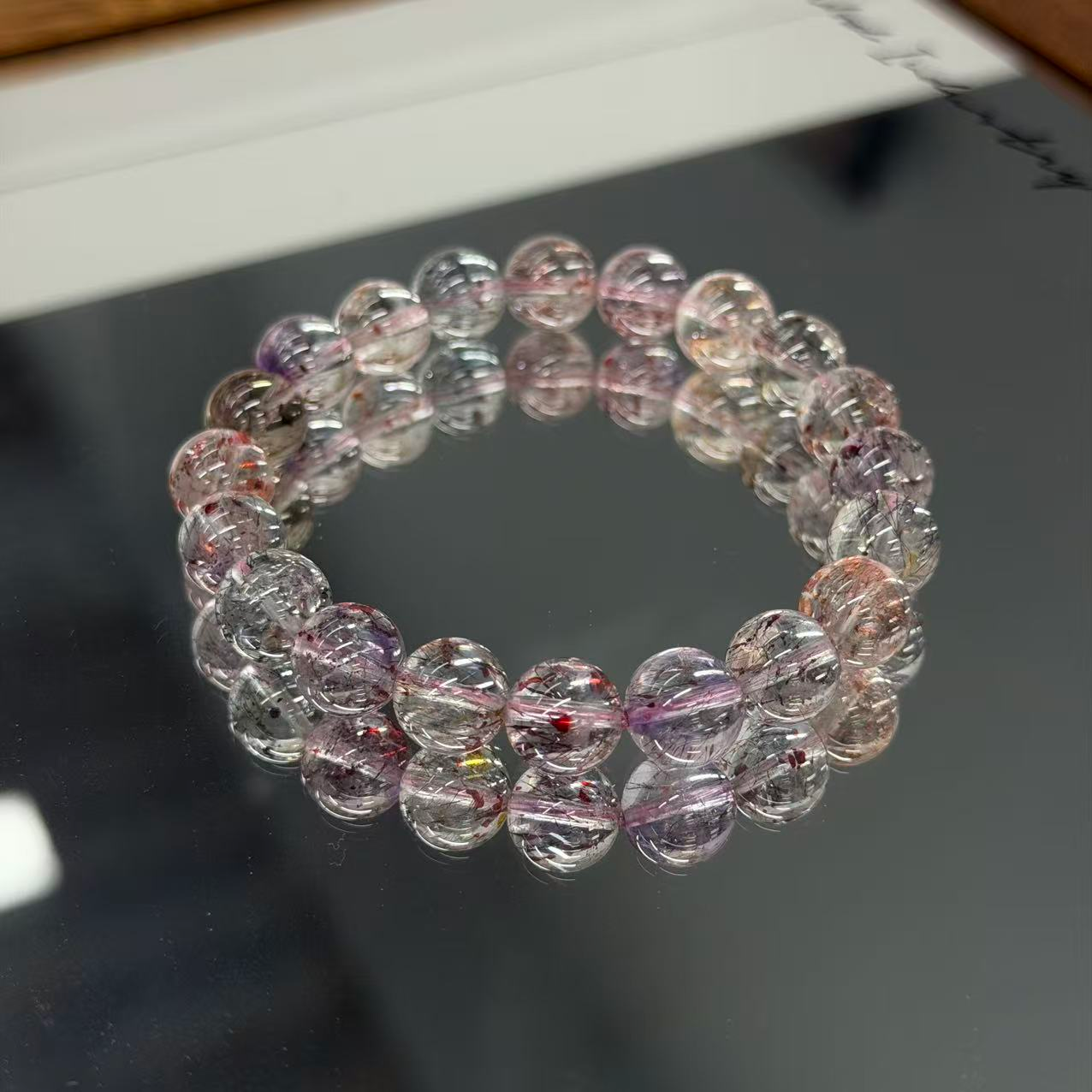 Gloire/古名水晶 超七手串约9mm