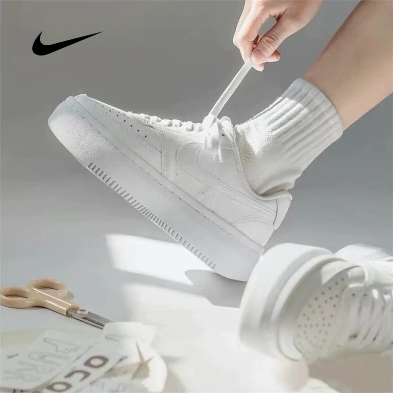 NIKE/耐克Nike Court Vision Alta女子低帮厚底小白鞋板鞋运动鞋