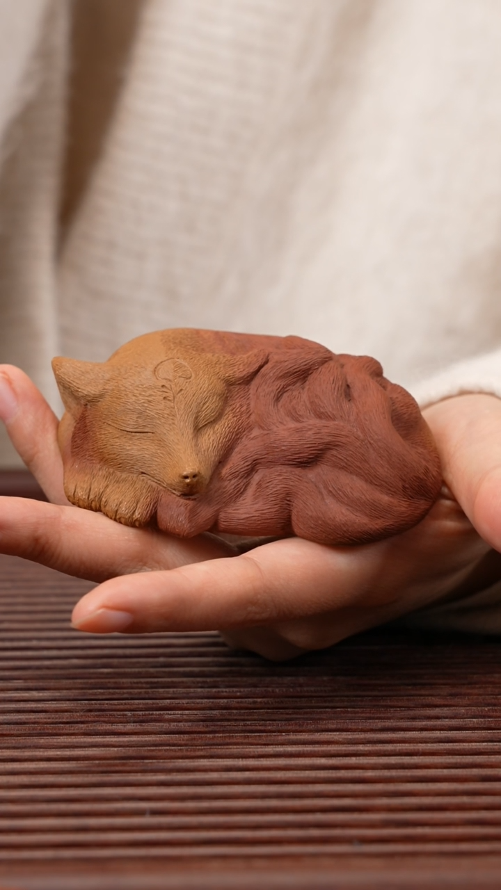 【闪购商品】紫砂茶宠紫砂九尾