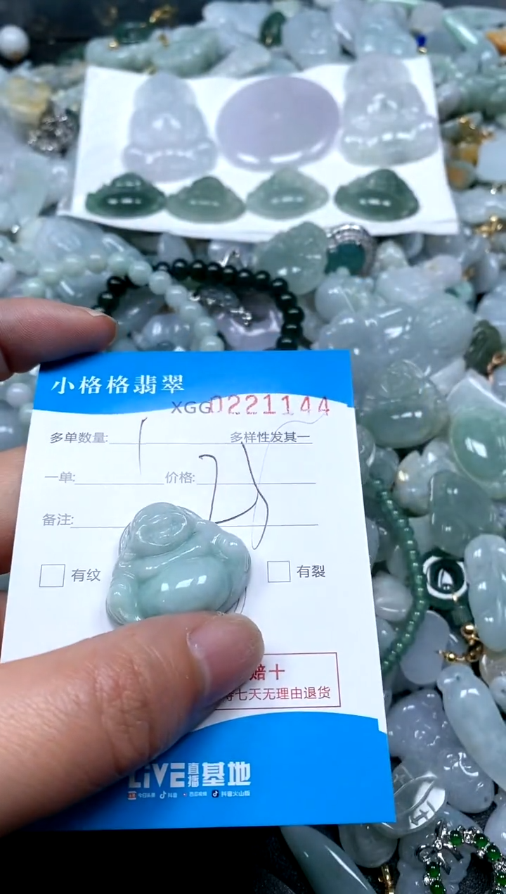 【闪购商品】翡翠颈饰未镶嵌闪购商品0221144