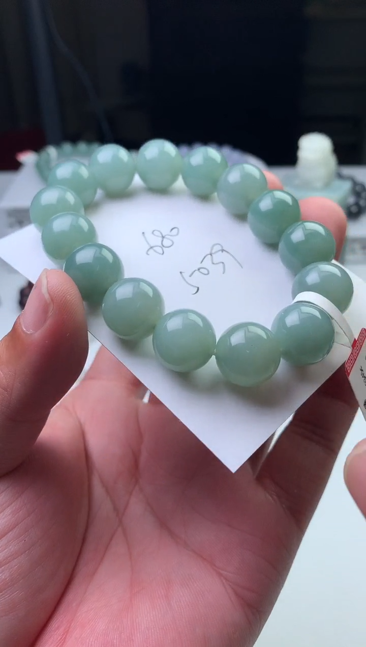 颈饰未镶嵌翡翠用****9珠子14