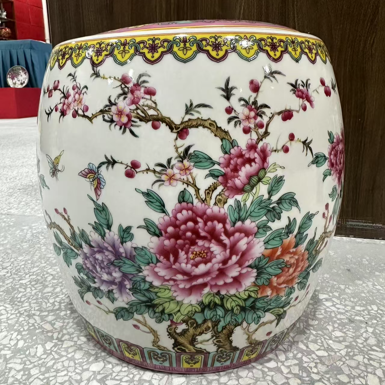 春色满天储物罐-25斤装+底座