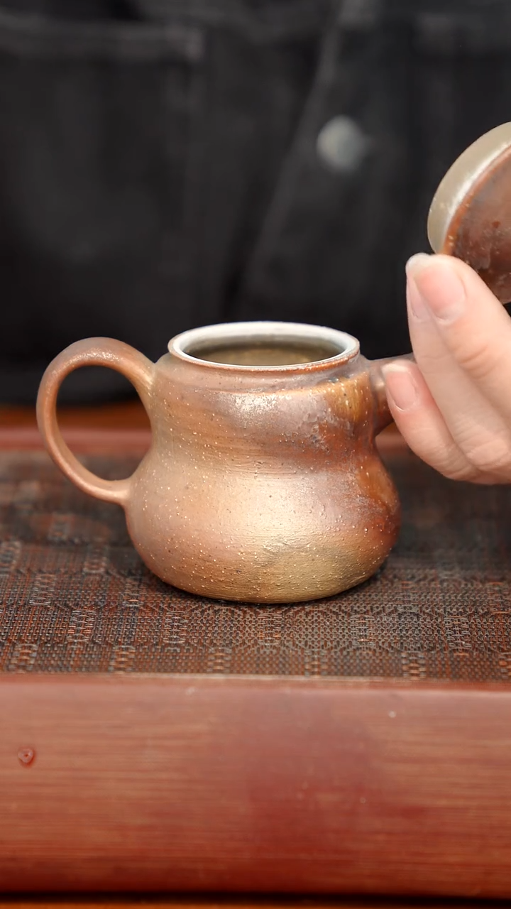 陶瓷奢瓷/瑞寅柴烧茶器（壶）555微瑕