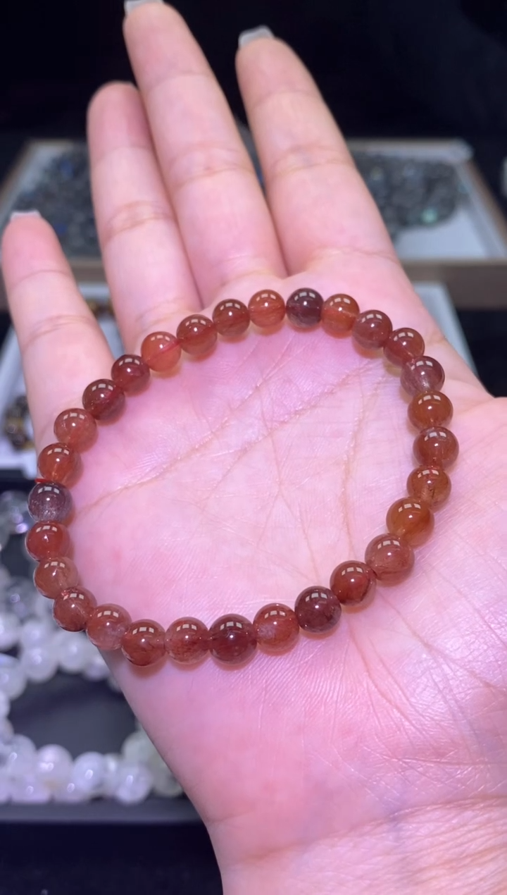 未镶嵌手链水晶兔毛-A40-多样性发其一