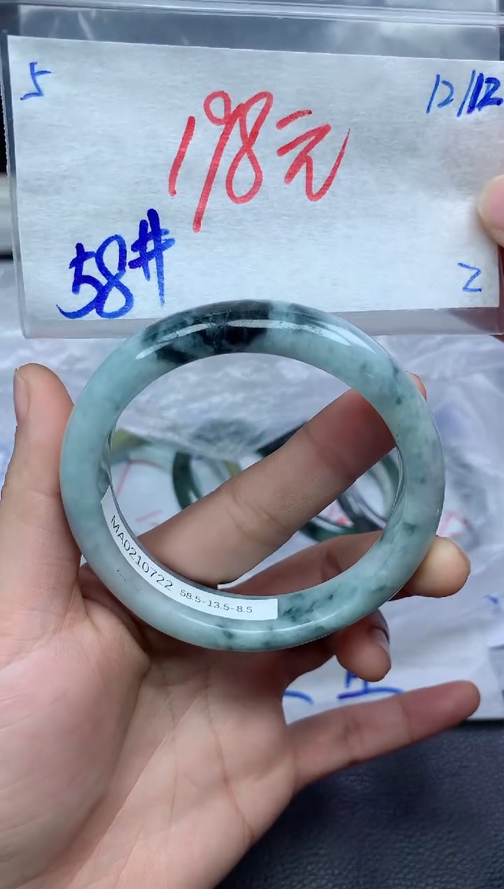 未镶嵌定制翡翠5毛货需精细抛光手镯拍一发一