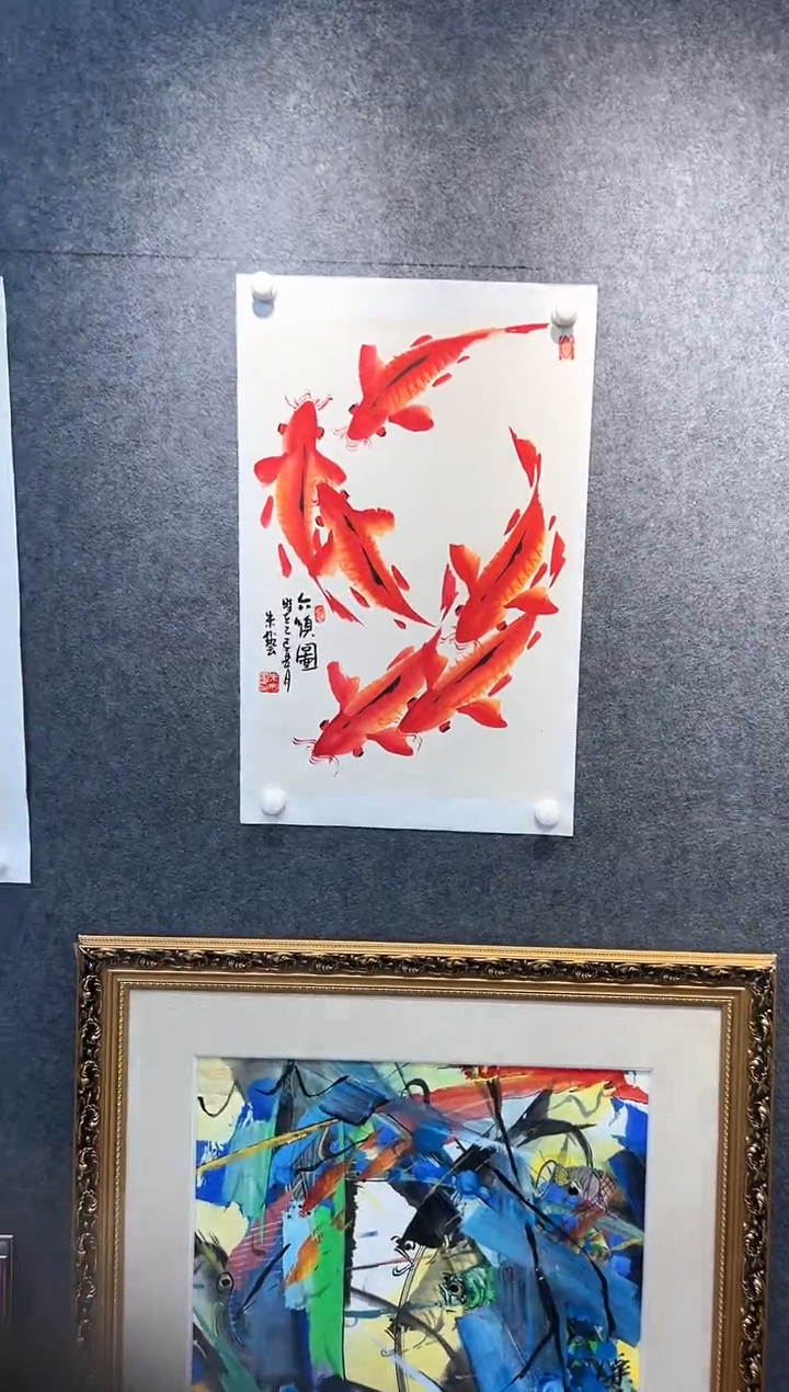 国画纯手绘原创画心原稿