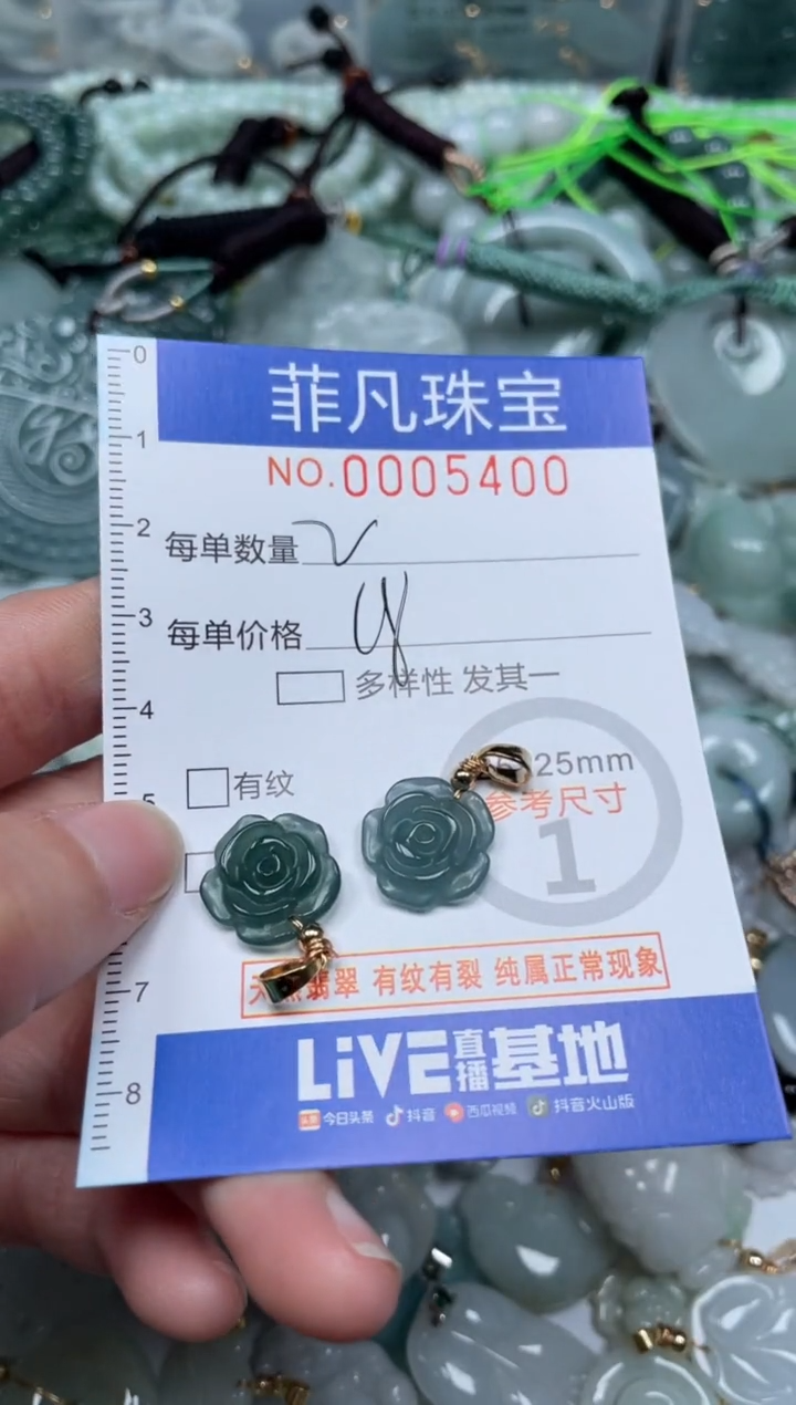 【闪购商品】翡翠颈饰未镶嵌00..5400