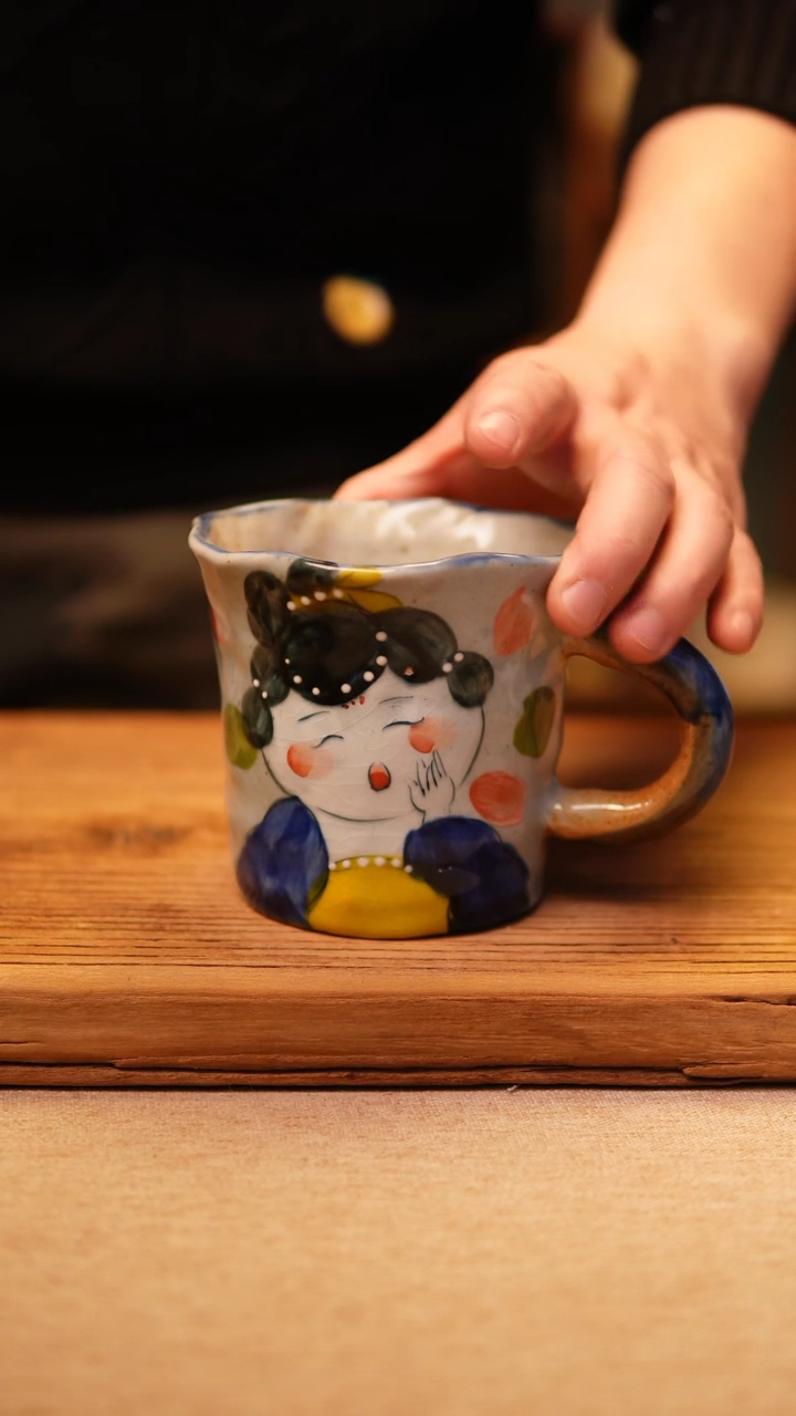 【闪购商品】@@陶园瓷舍@@纯手工手绘@高温釉下彩