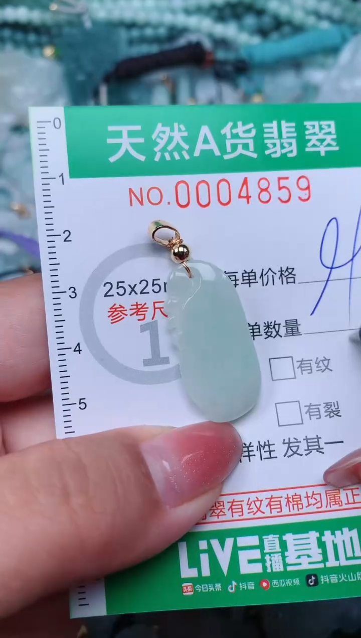 【闪购商品】翡翠颈饰未镶嵌.0004859