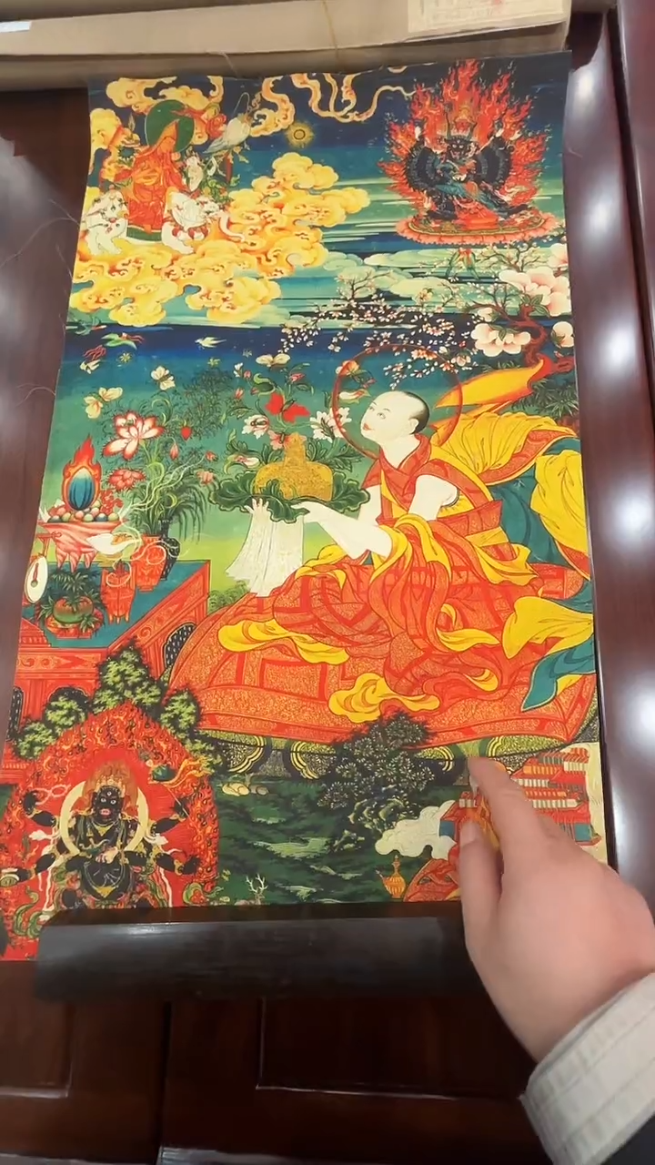 卷轴画唐卡16029