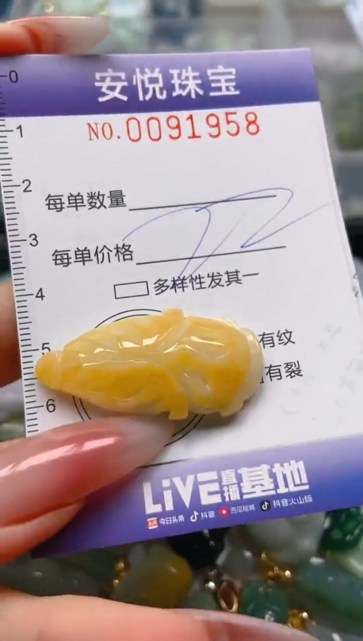 【闪购商品】翡翠颈饰未镶嵌闪购0091958